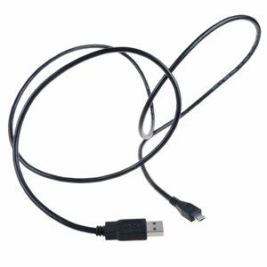 Black USB to Type Mini B Cable Cord